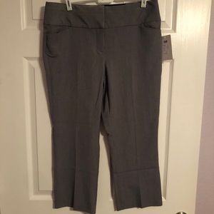 Gray Capris